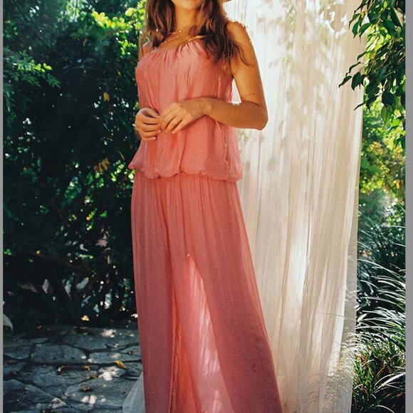 NWT PANTSUIT JUMPSUIT SCANDAL ITALY SIZE M - Picture 3 of 4